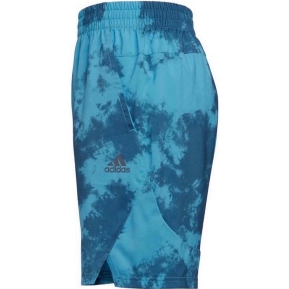 Adidas Boys Axis Athletic Shorts in Blue and Black - NWT - Size L (14-16) - Picture 5 of 5